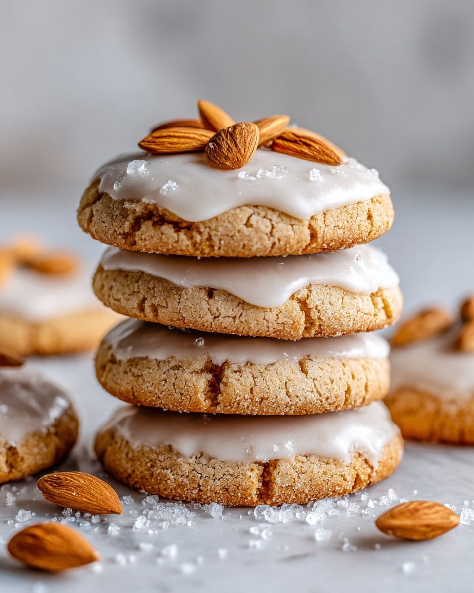 Almond Meltaway Cookies Recipe - Recipe Image