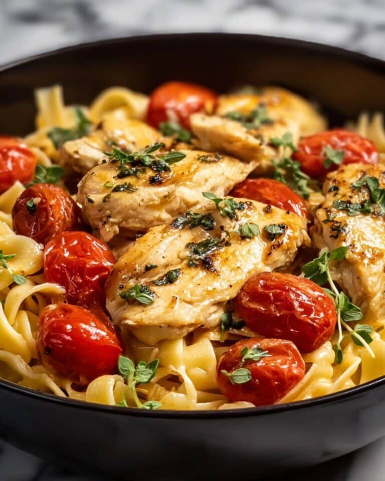 Tuscan Chicken Pasta Recipe