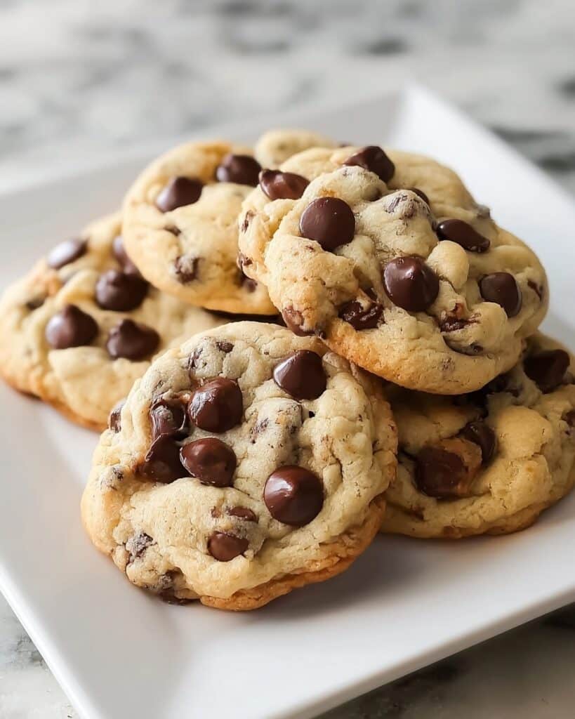 Thick & Chewy Chocolate Chip Cookies Recipe