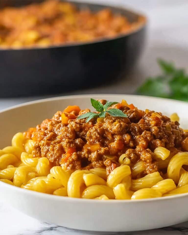 Savory Beefaroni Delight Recipe