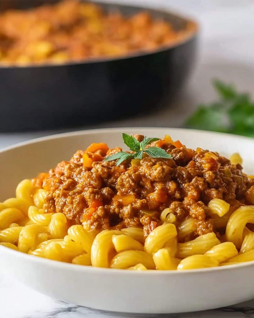 Savory Beefaroni Delight Recipe
