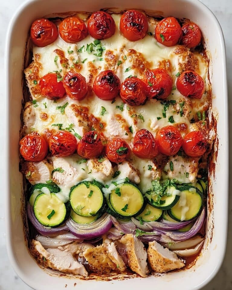 Mediterranean Chicken Zucchini Bake Recipe