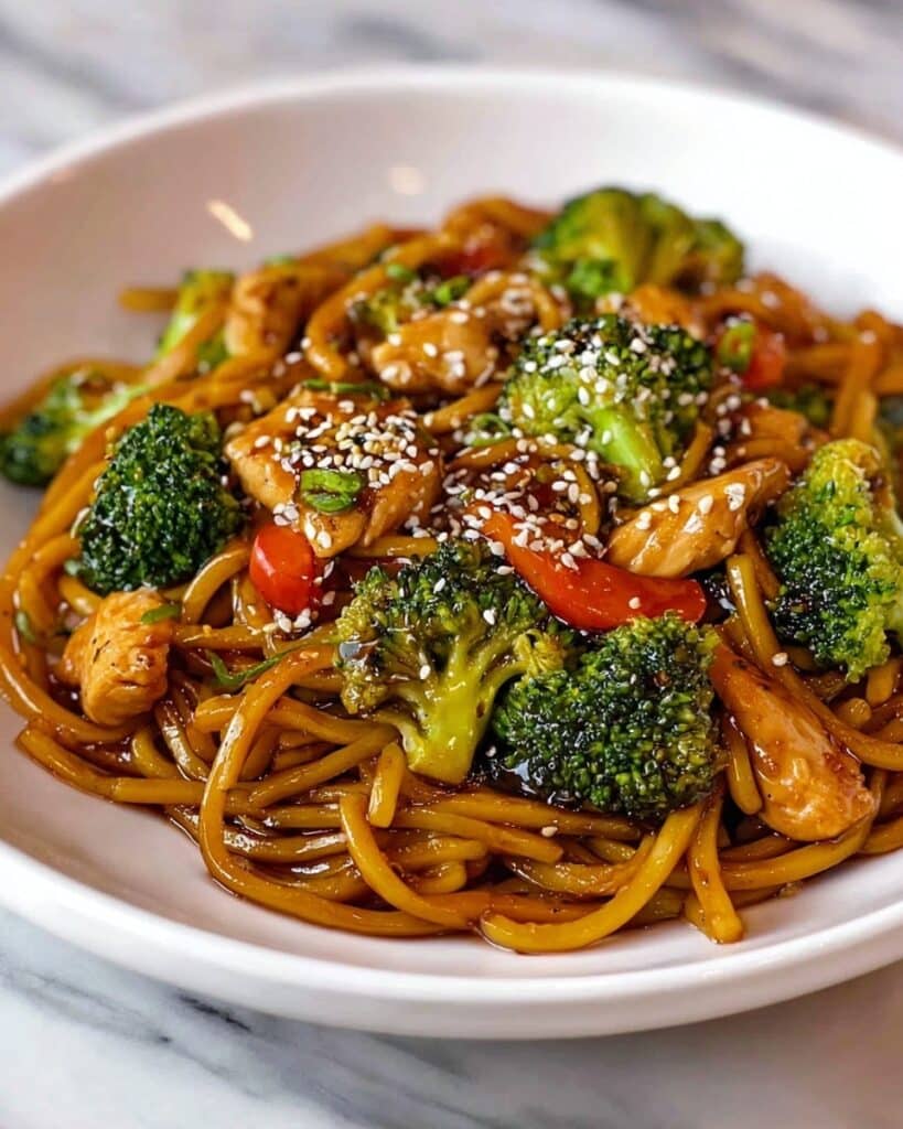 Chicken Teriyaki Noodles Recipe
