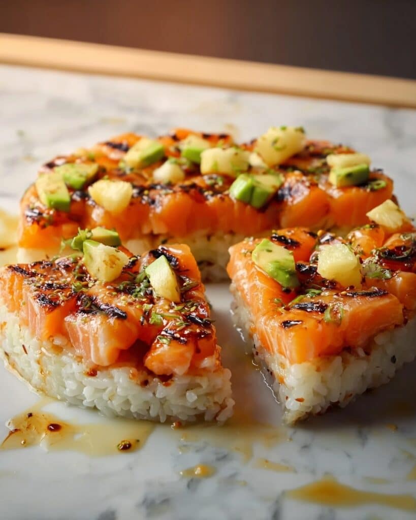 Baked Salmon Sushi Recipe