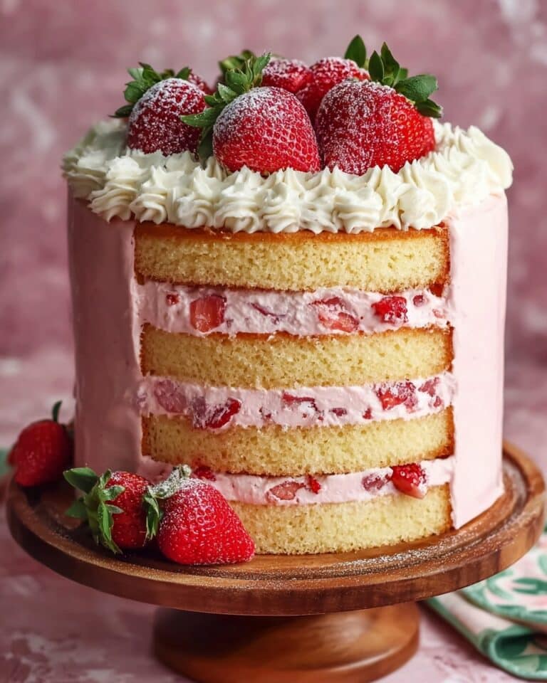 Best Strawberry Cake Ever Recipe