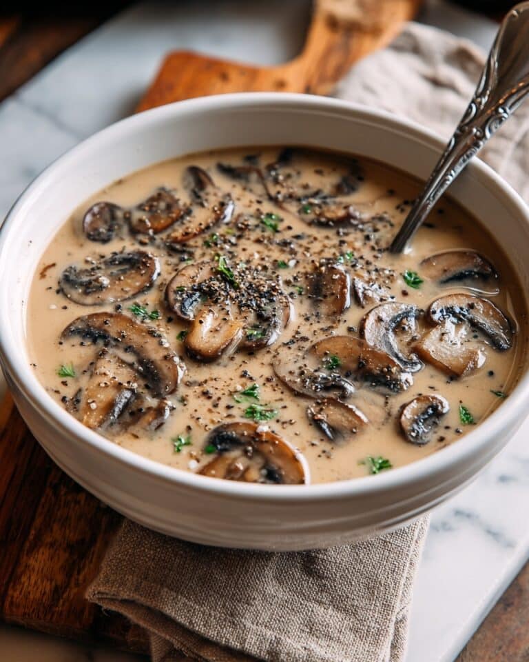 Hungarian Mushroom Soup Recipe