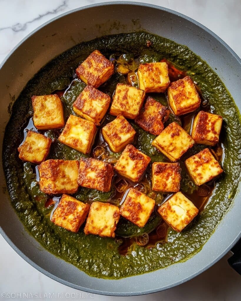 Indian Saag Paneer Recipe