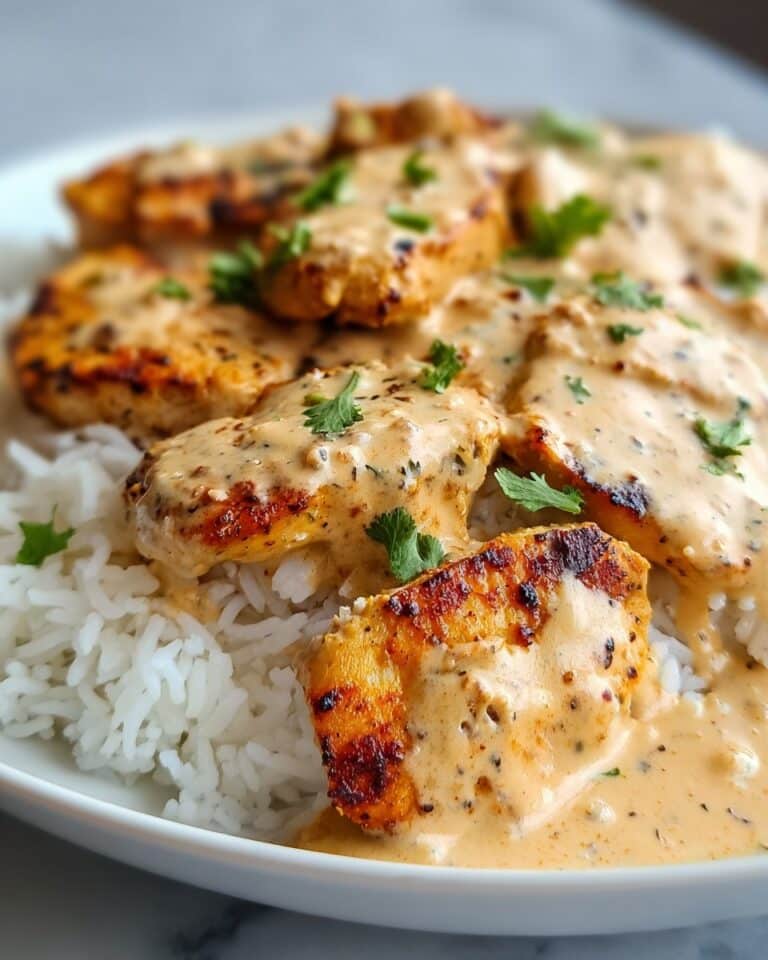 Creamy Smothered Chicken and Rice Recipe