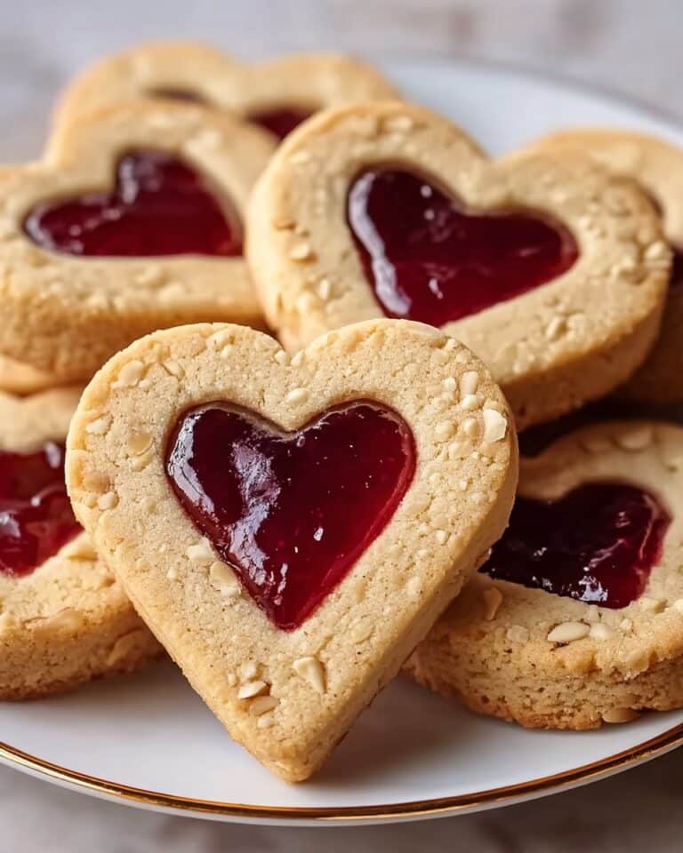 Almond Heart Cookies Recipe