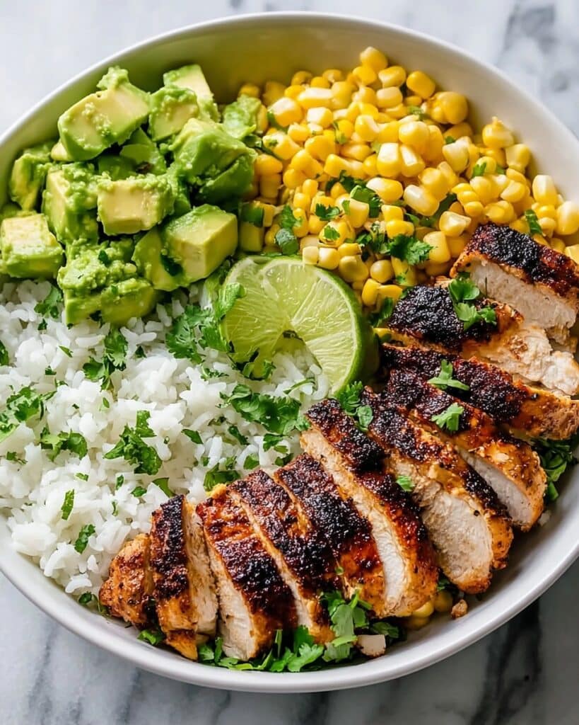 Honey Chipotle Chicken Rice Bowls Recipe