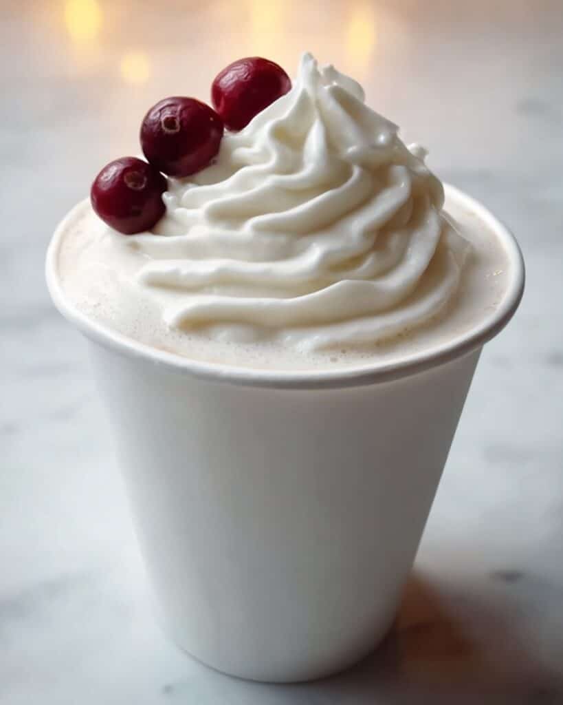 White Hot Chocolate Recipe