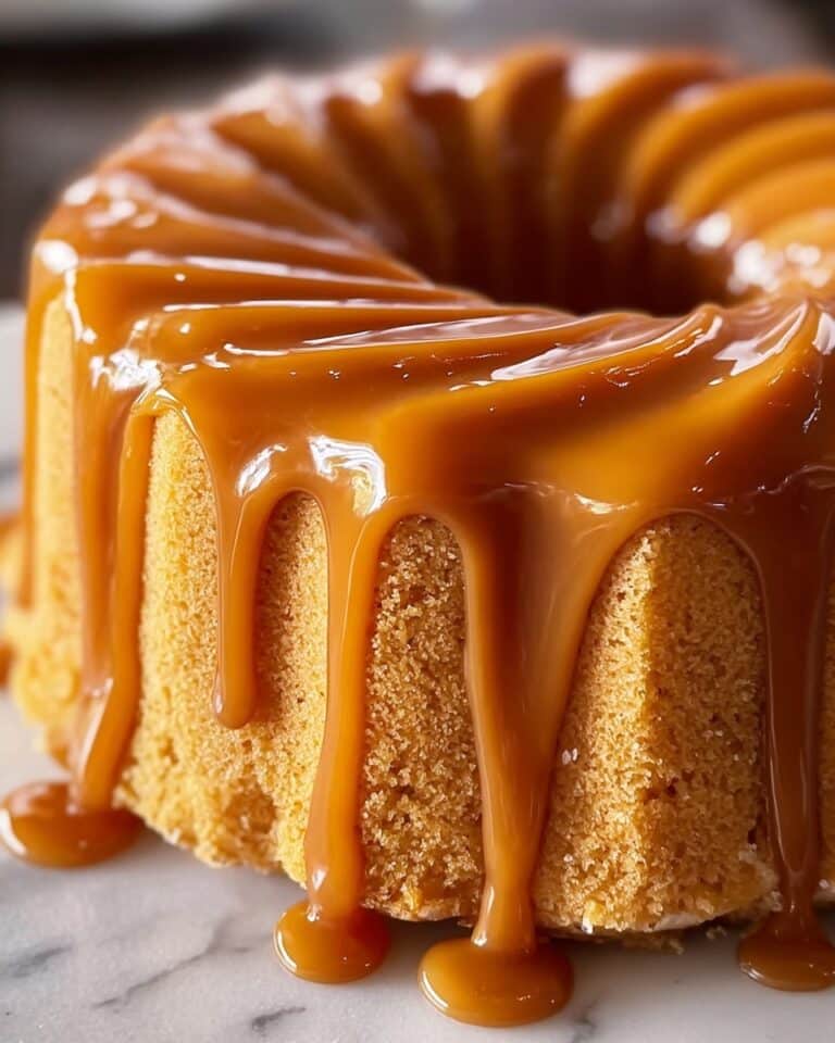 Baptist Pound Cake with Caramel Icing Recipe
