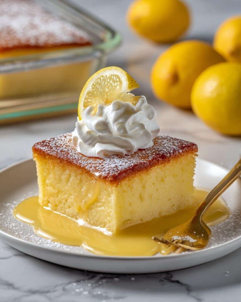 Luscious Lemon Pudding Cake Recipe
