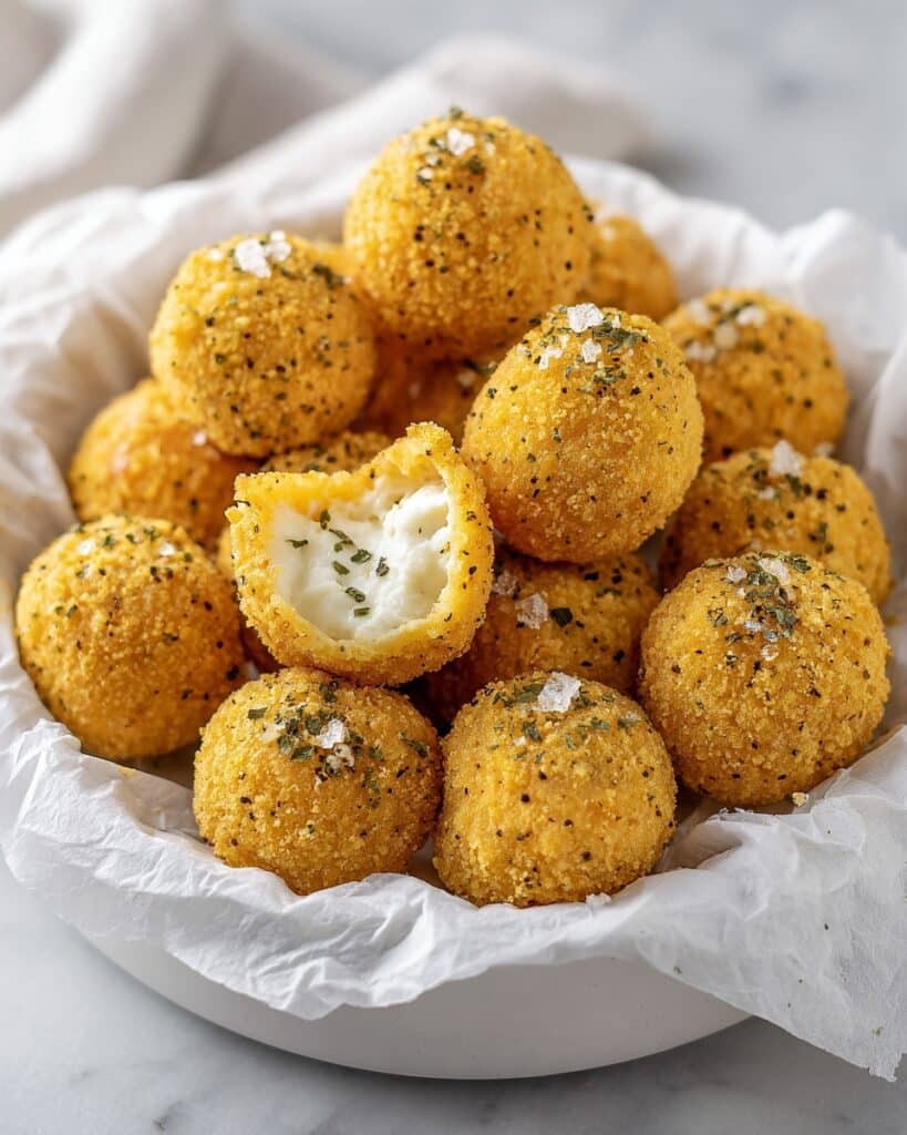 Crispy Potato Cheese Bites Recipe