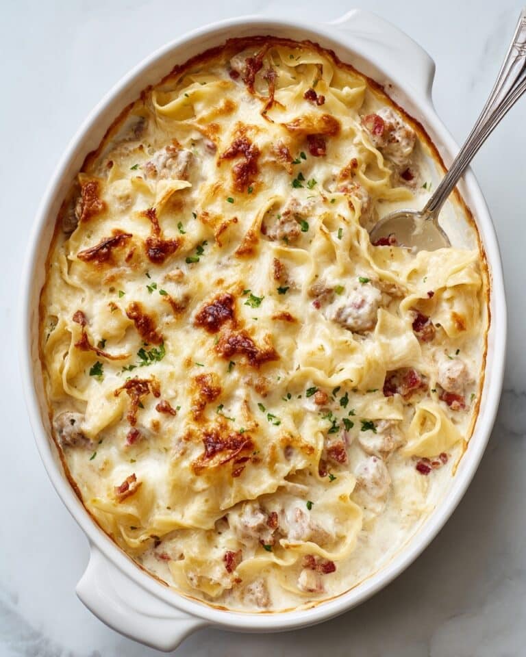 Easy Chicken Noodle Casserole Recipe