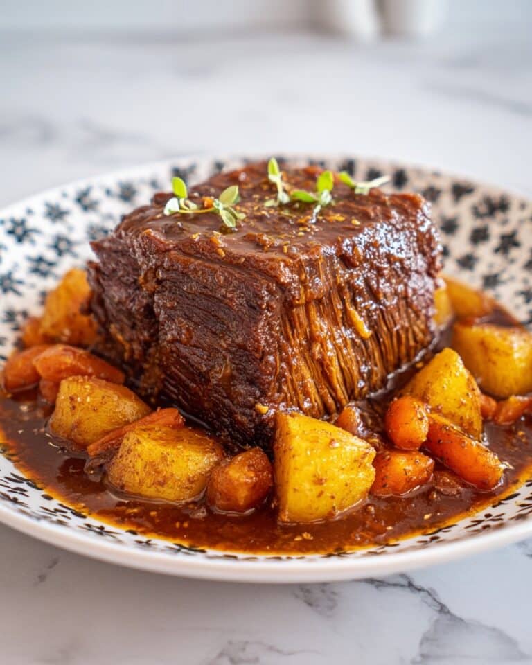 Pot Roast with Carrots & Potatoes Recipe