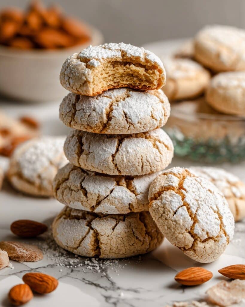 Easy Italian Almond Cookies (Amaretti) Recipe