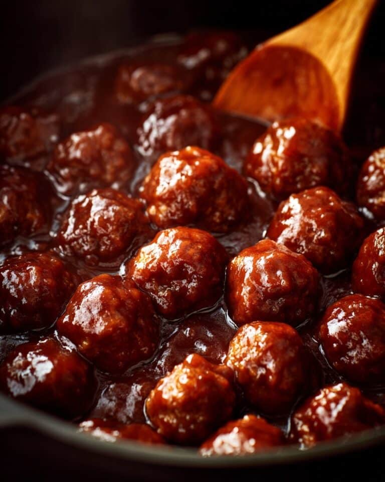 Slow Cooker Salisbury Steak Meatballs (Frozen Meatballs) Recipe