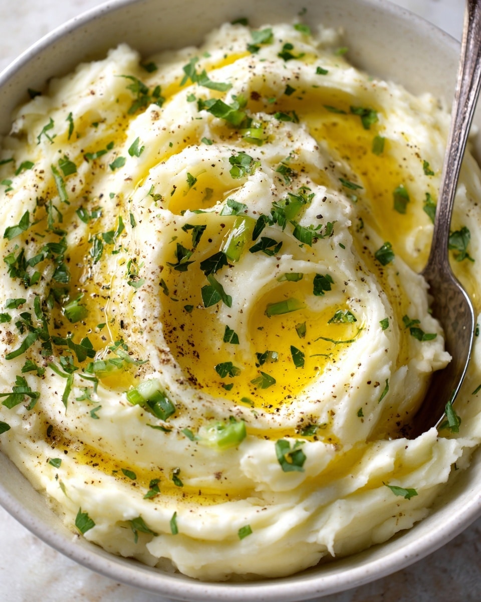 Easy Creamy Cauliflower Mashed Potatoes Recipe