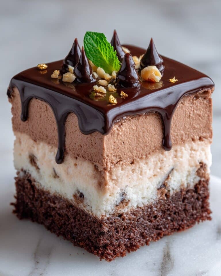 Chocolate Peanut Butter Poke Cake Recipe