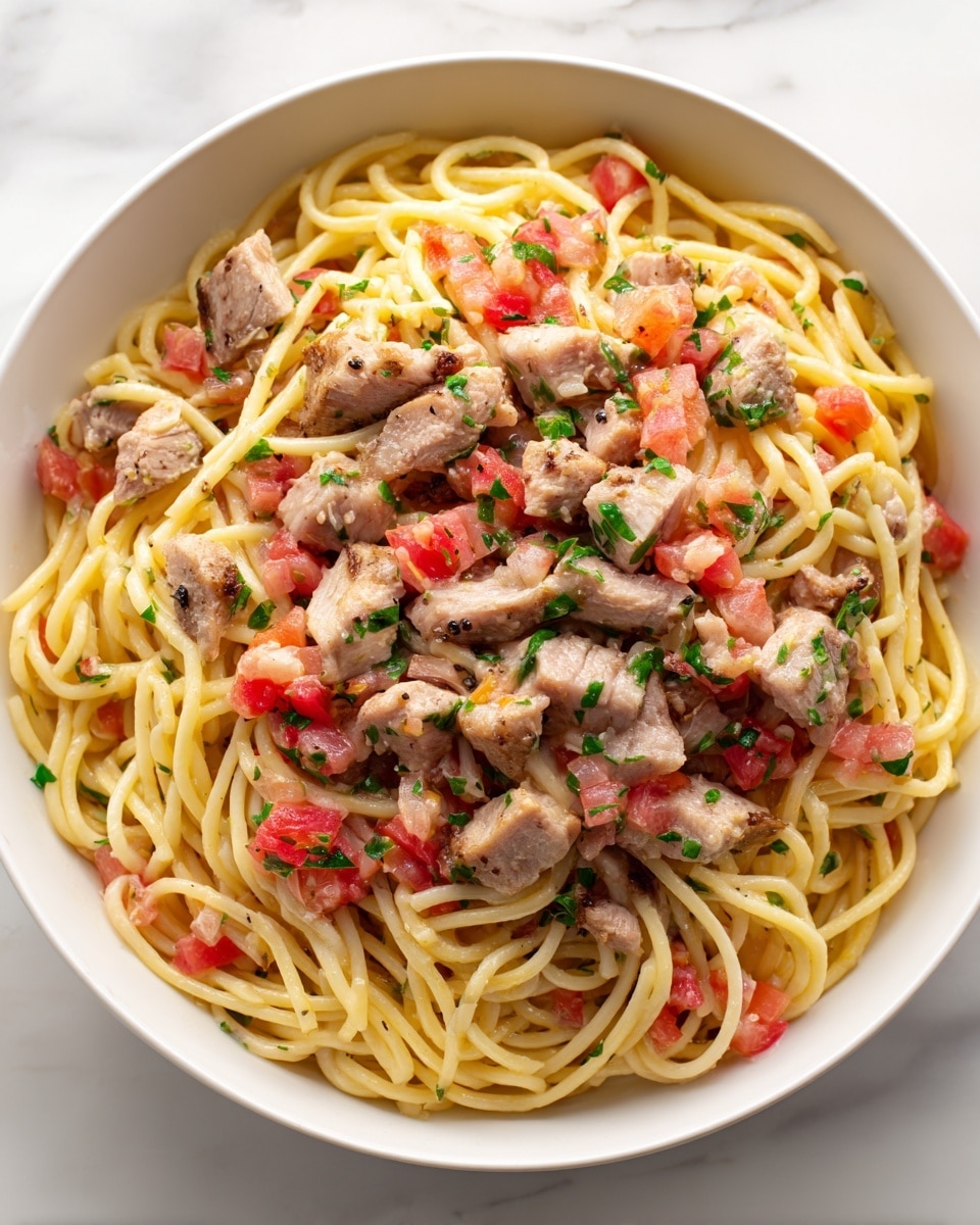 Monterey Chicken Spaghetti Recipe - Recipe Image