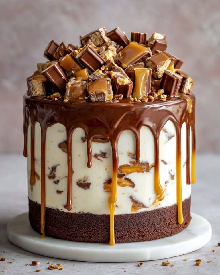 Snickers Cheesecake Recipe