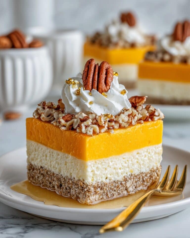 Caramel Pumpkin Cobbler with Pecans Recipe