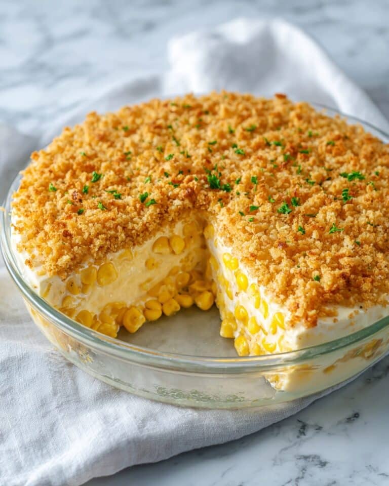 Cheddar Sweet Corn Pie Recipe