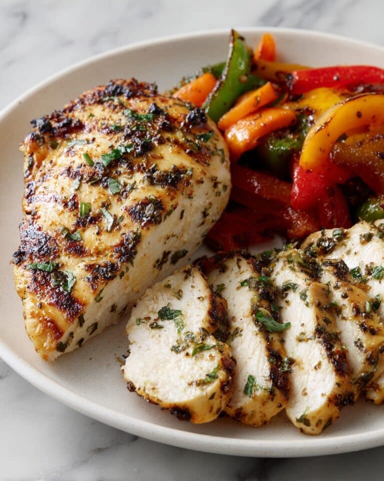 Honey Mustard Glazed Chicken with Roasted Vegetables Recipe