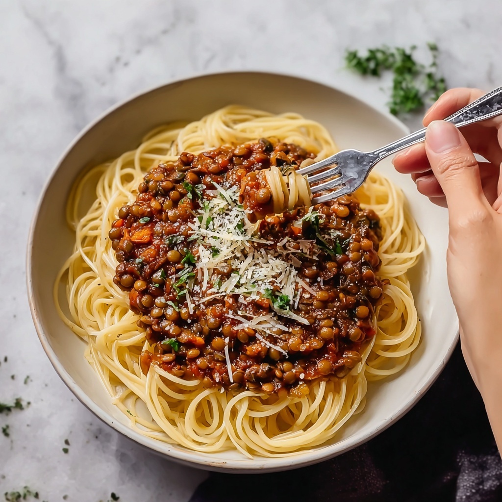 Lentil Bolognese Recipe - Recipe Image