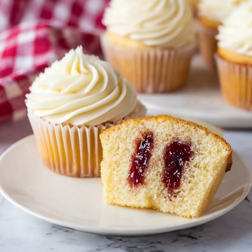 Almond Raspberry Cupcake Delights Recipe - Recipe Image