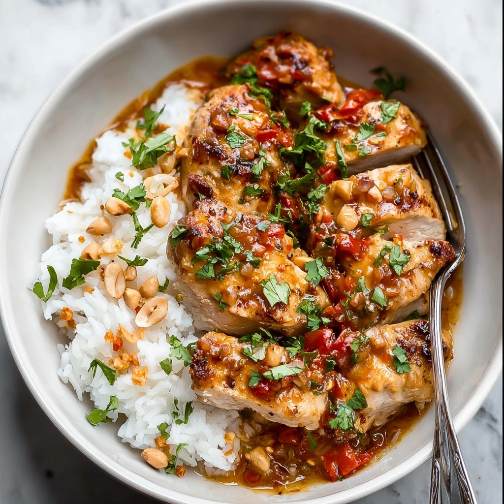 Cooker Peanut Chicken Recipe - Recipe Image