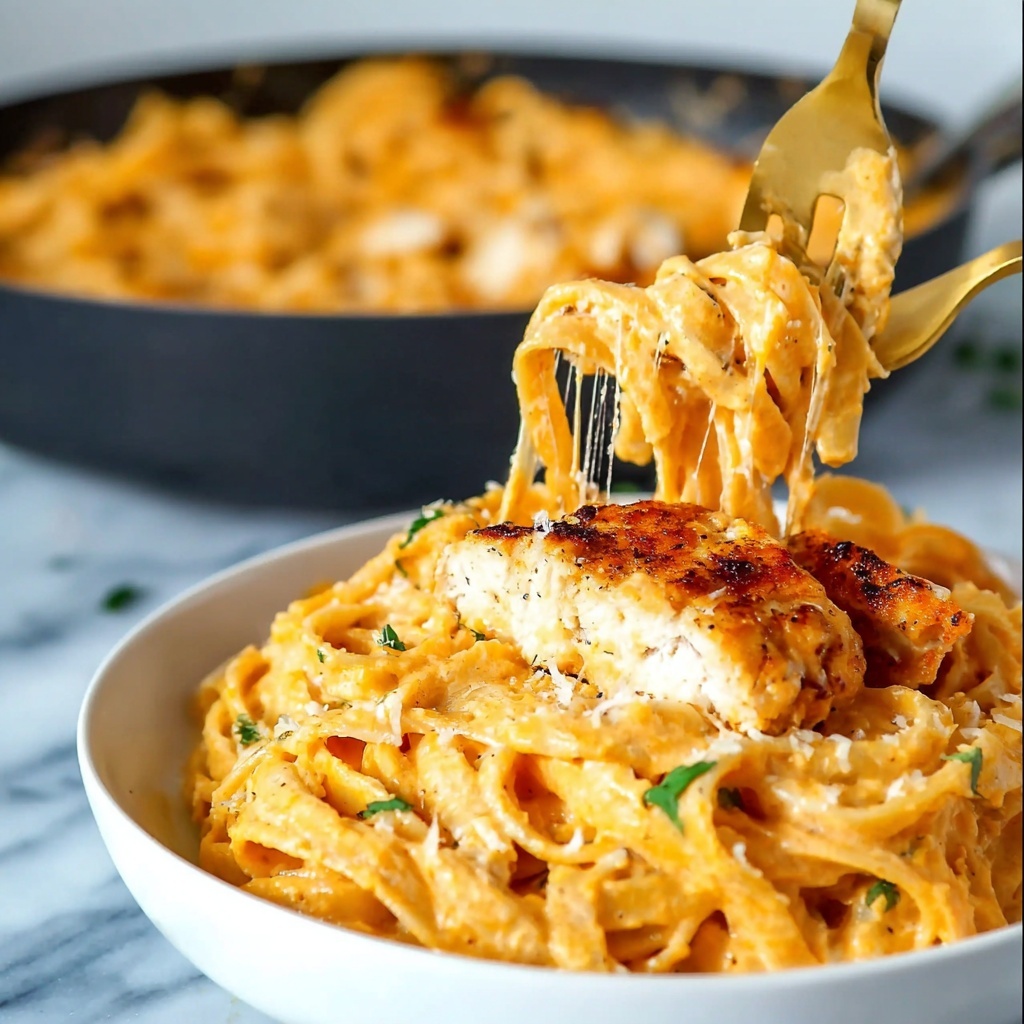 Cajun Chicken Alfredo Recipe - Recipe Image