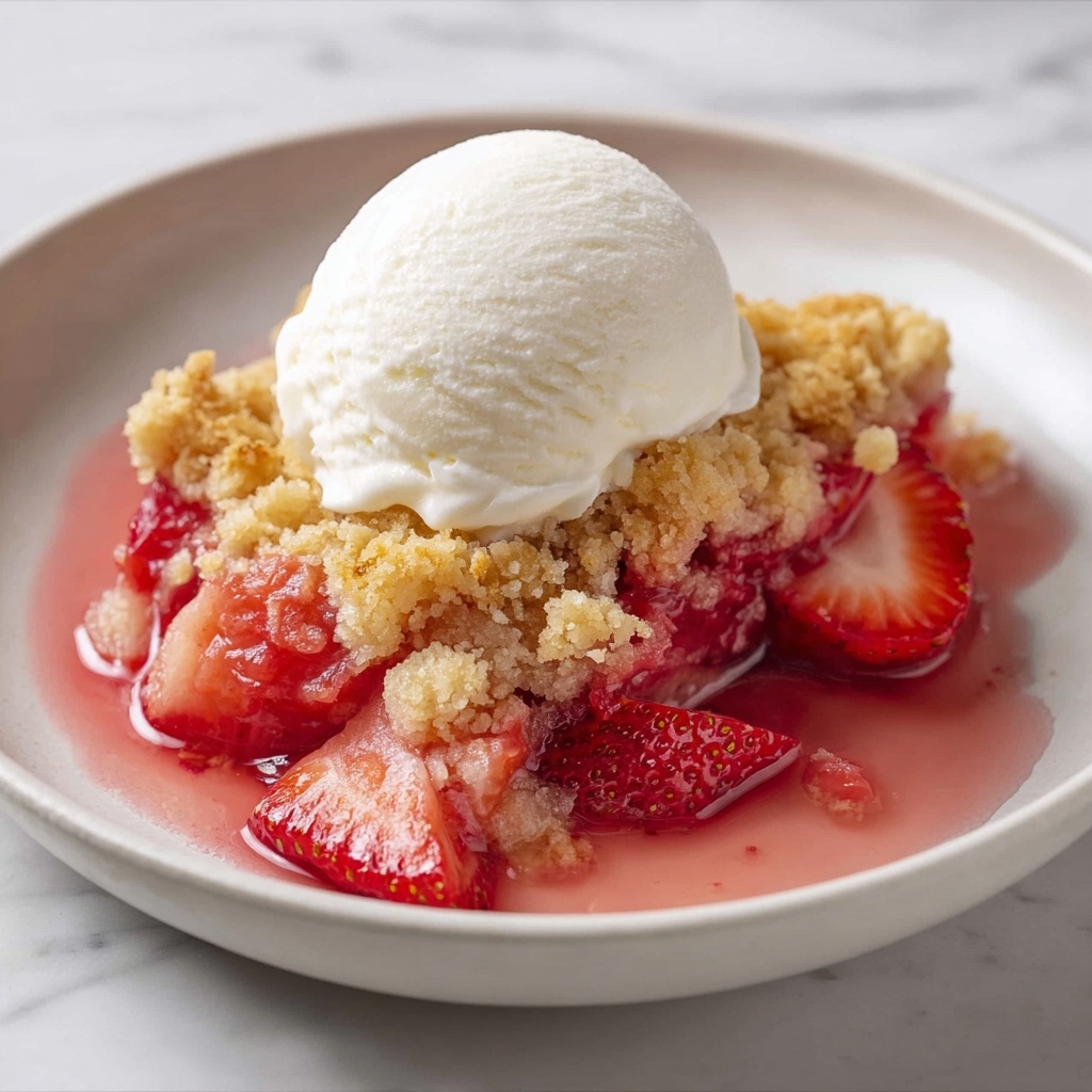 Strawberry Cobbler Recipe - Recipe Image