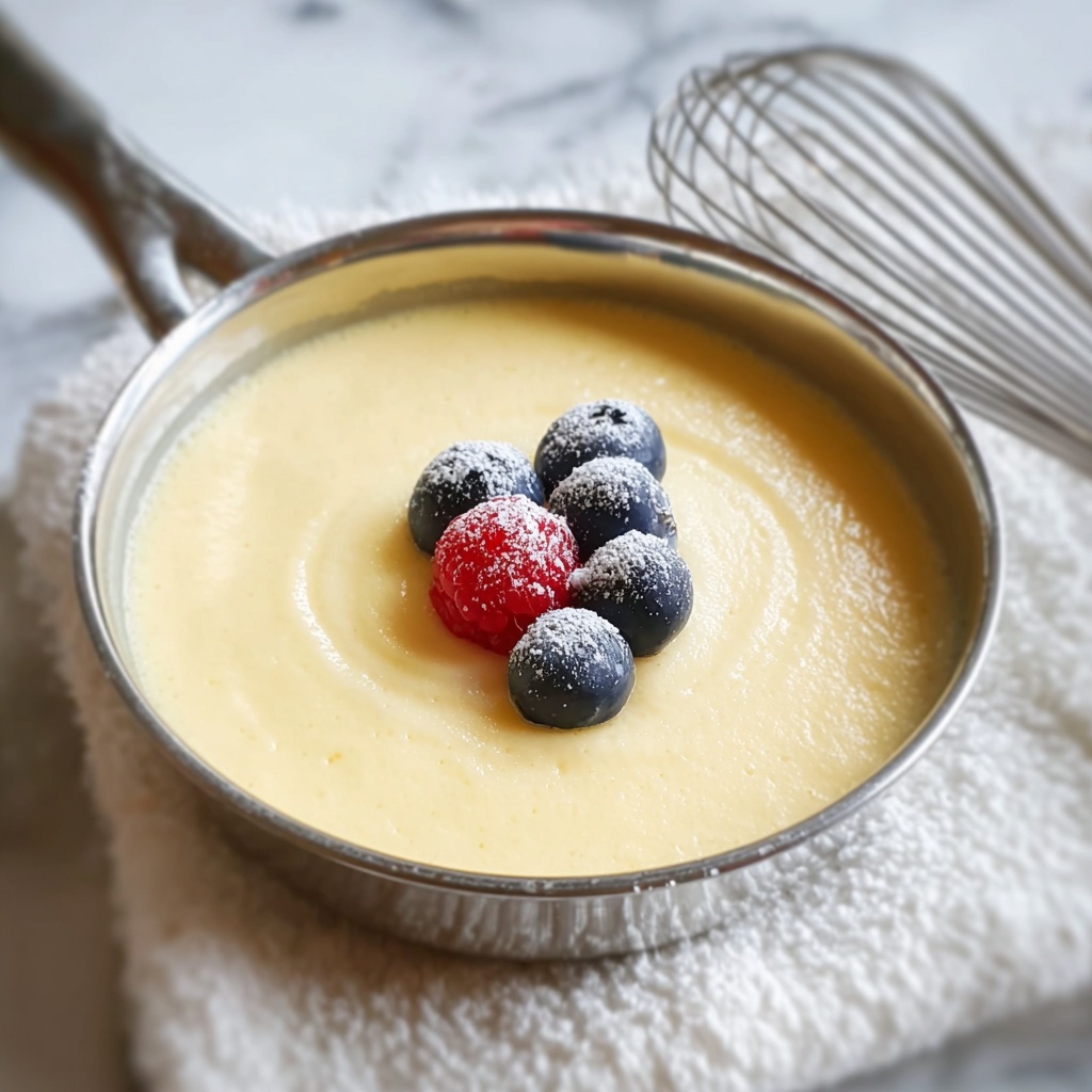 Homemade Vanilla Custard Recipe - Recipe Image