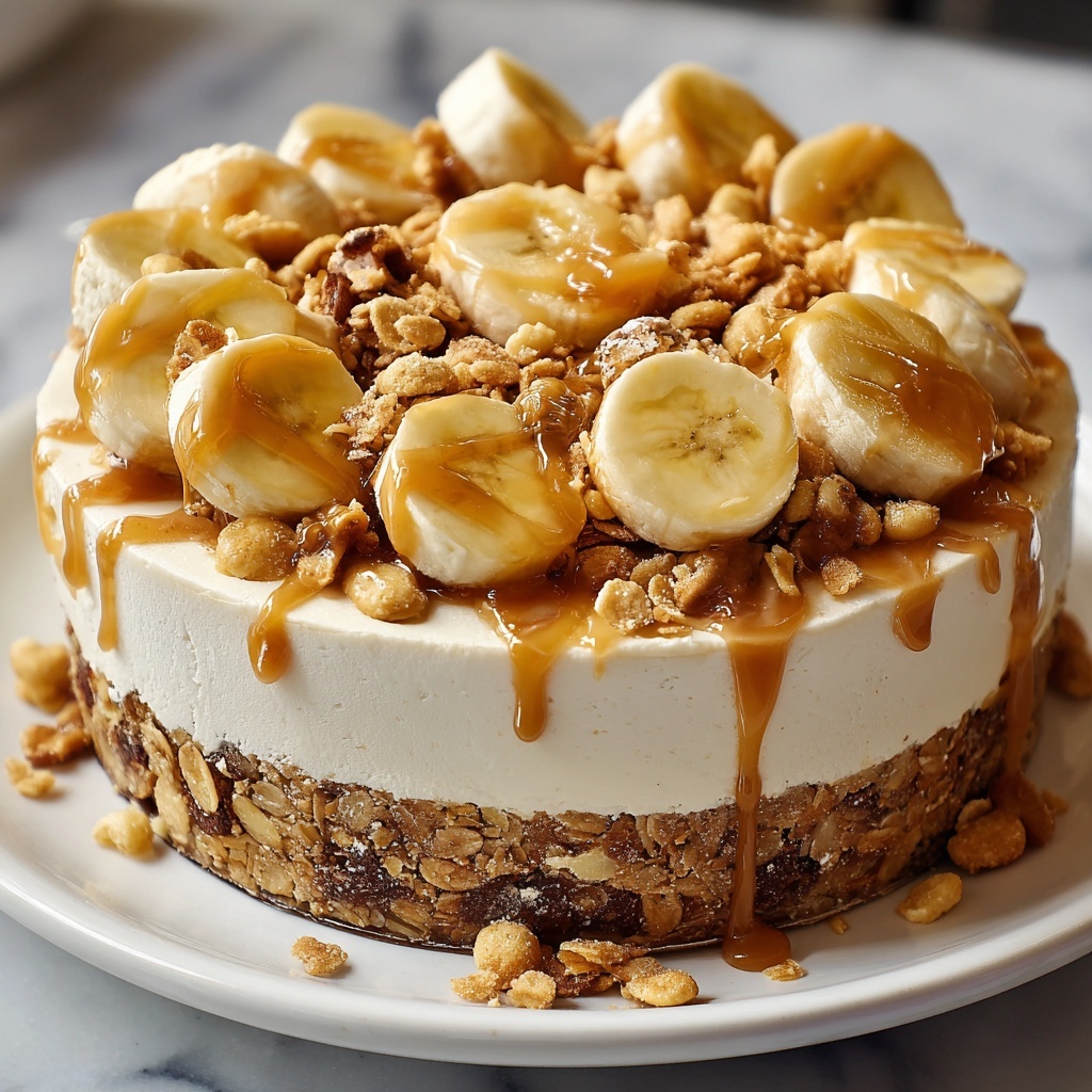 Banana Pudding Crunch Cheesecake Recipe - Recipe Image