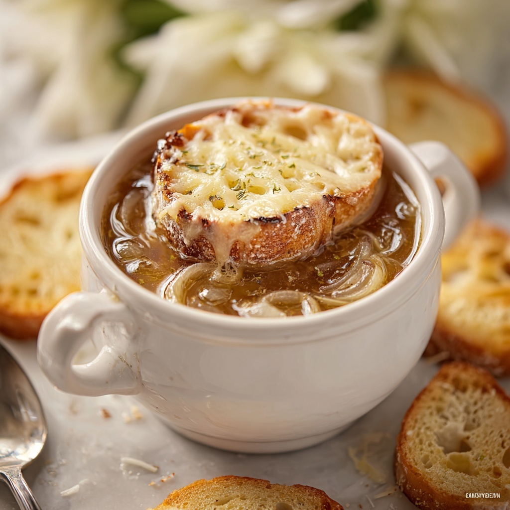 Simple French Onion Soup Recipe - Recipe Image