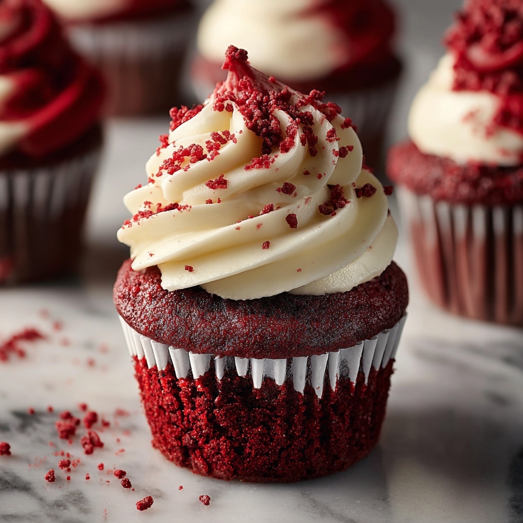 Irresistible Red Velvet Cupcakes Recipe - Recipe Image