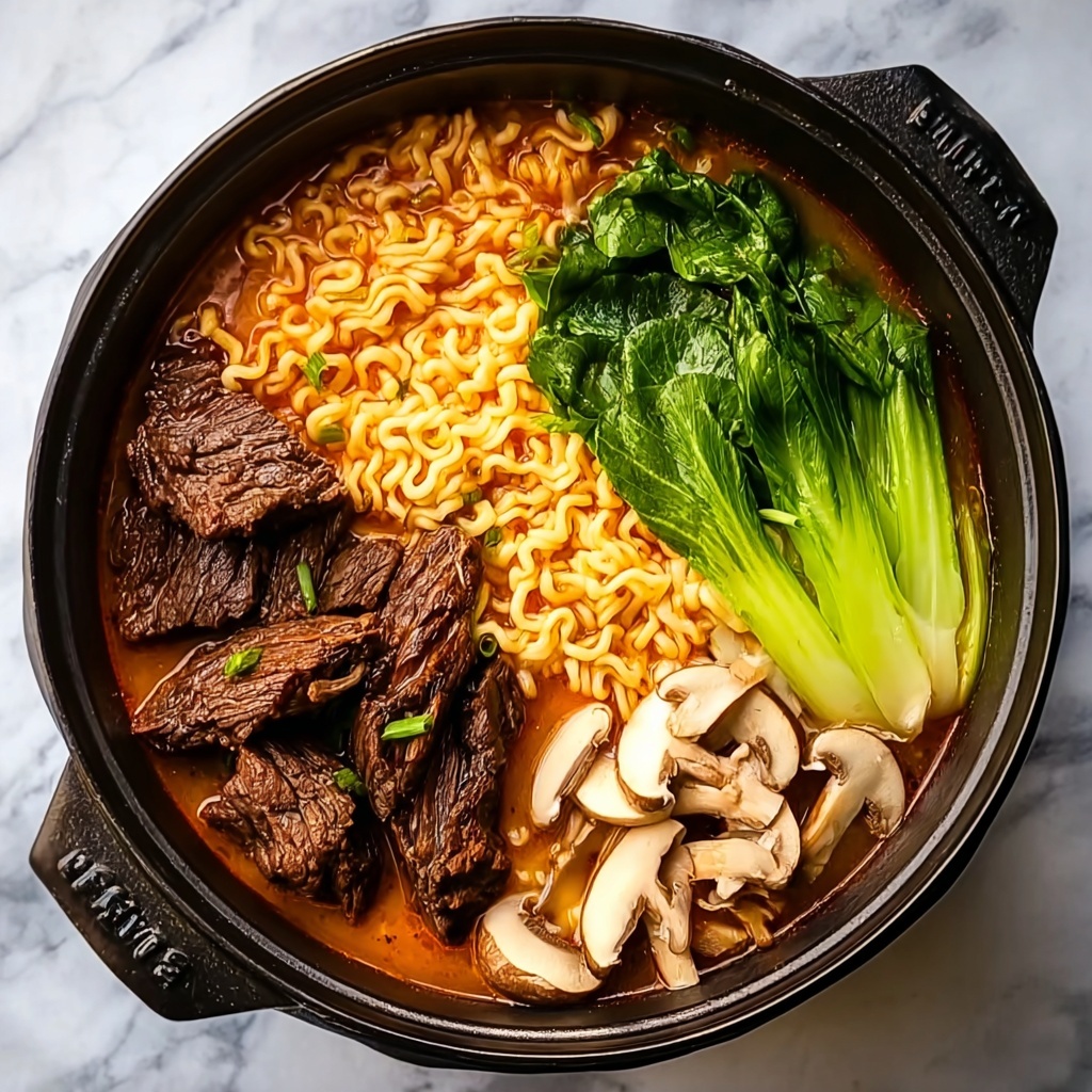 Slow Cooker Curry Ramen with Beef Recipe - Recipe Image