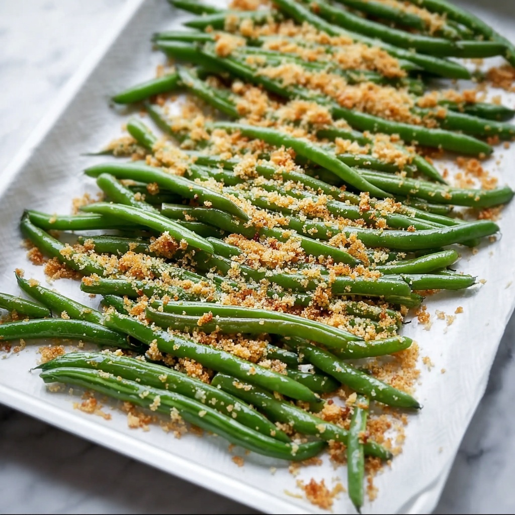 Roasted Parmesan Green Beans Recipe - Recipe Image