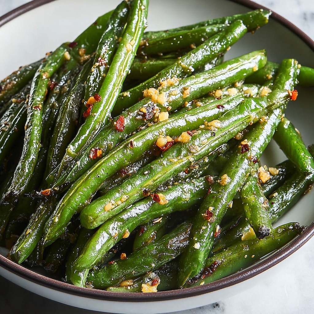 Oven Roasted Green Beans Recipe - Recipe Image