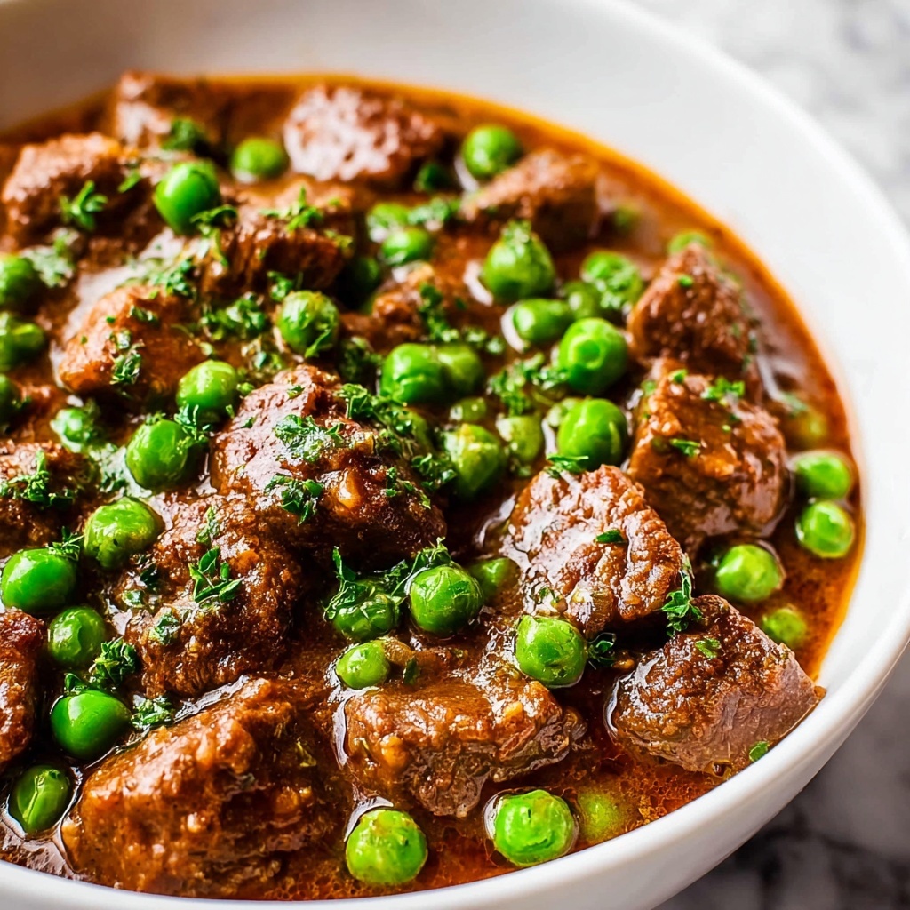 Beef and Pea Stew Recipe - Recipe Image