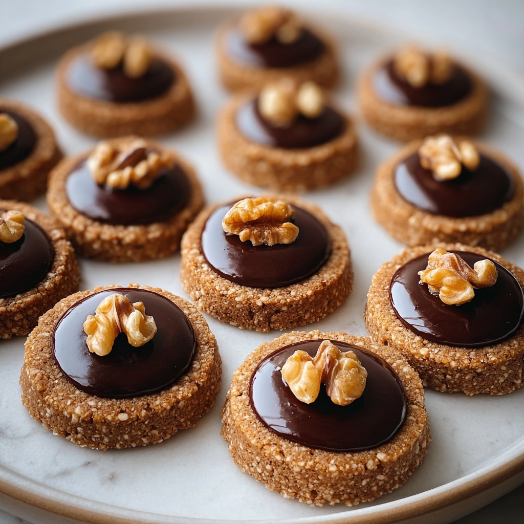 Chocolate Hazelnut Thumbprint Cookies Recipe - Recipe Image