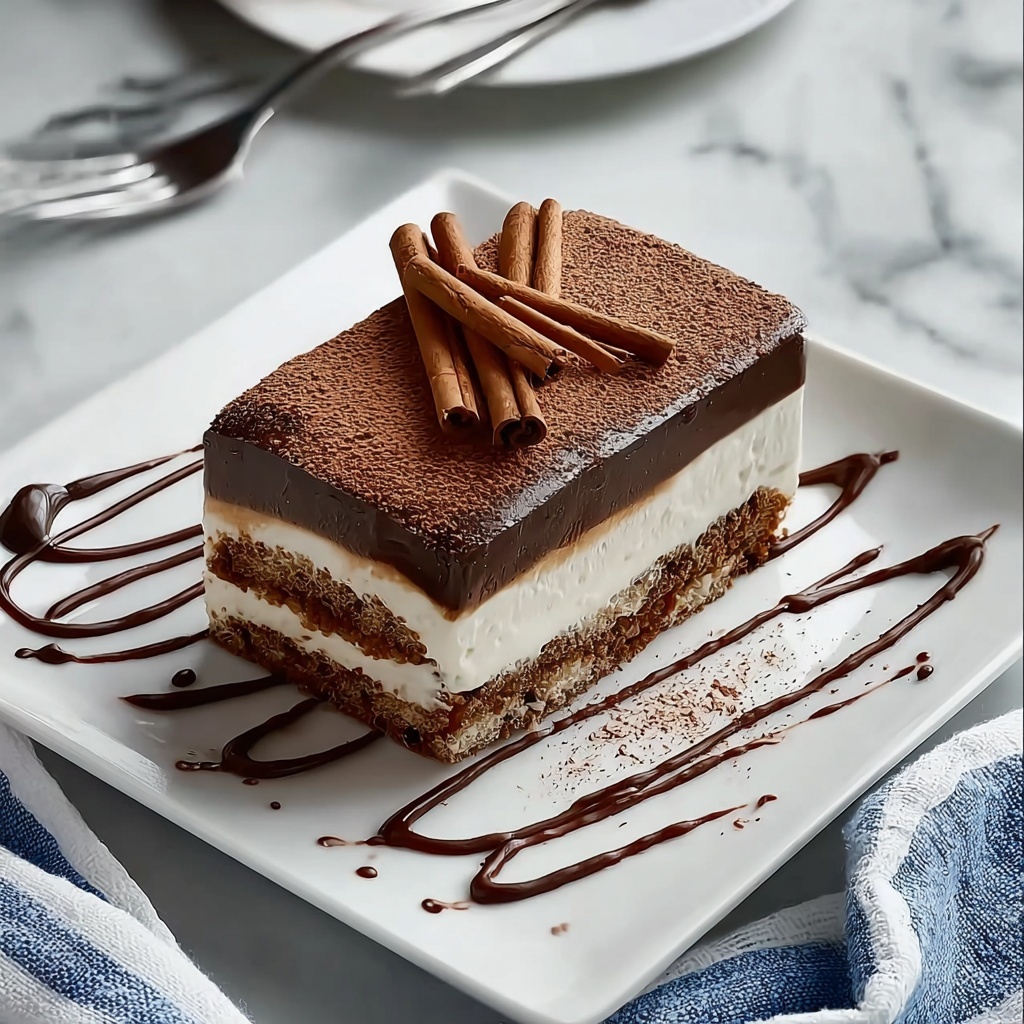 Chocolate Delight Pecan Layered Dessert Recipe - Recipe Image