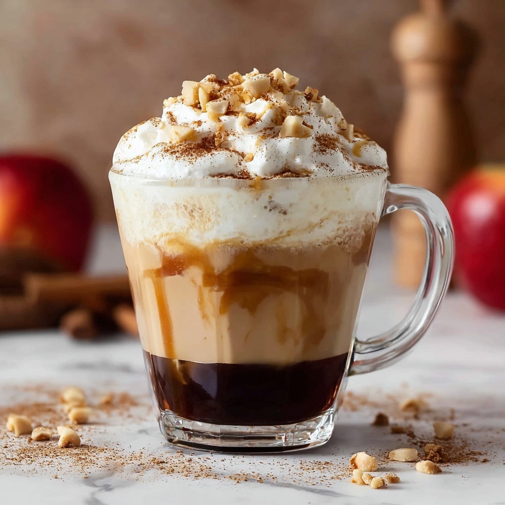 Apple Cider Syrup Apple Crisp Macchiato Recipe - Recipe Image