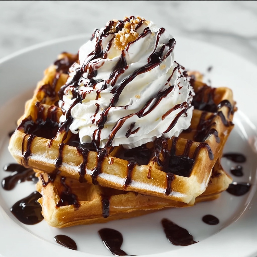 Witch Hat Waffles: A Spooktacular Halloween Breakfast Treat Recipe - Recipe Image