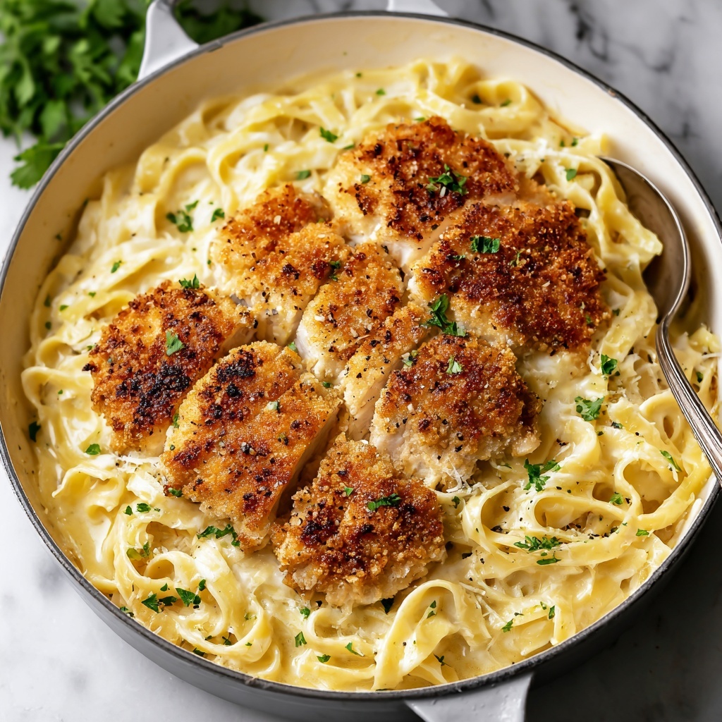 Chicken Fettuccine Alfredo Recipe - Recipe Image