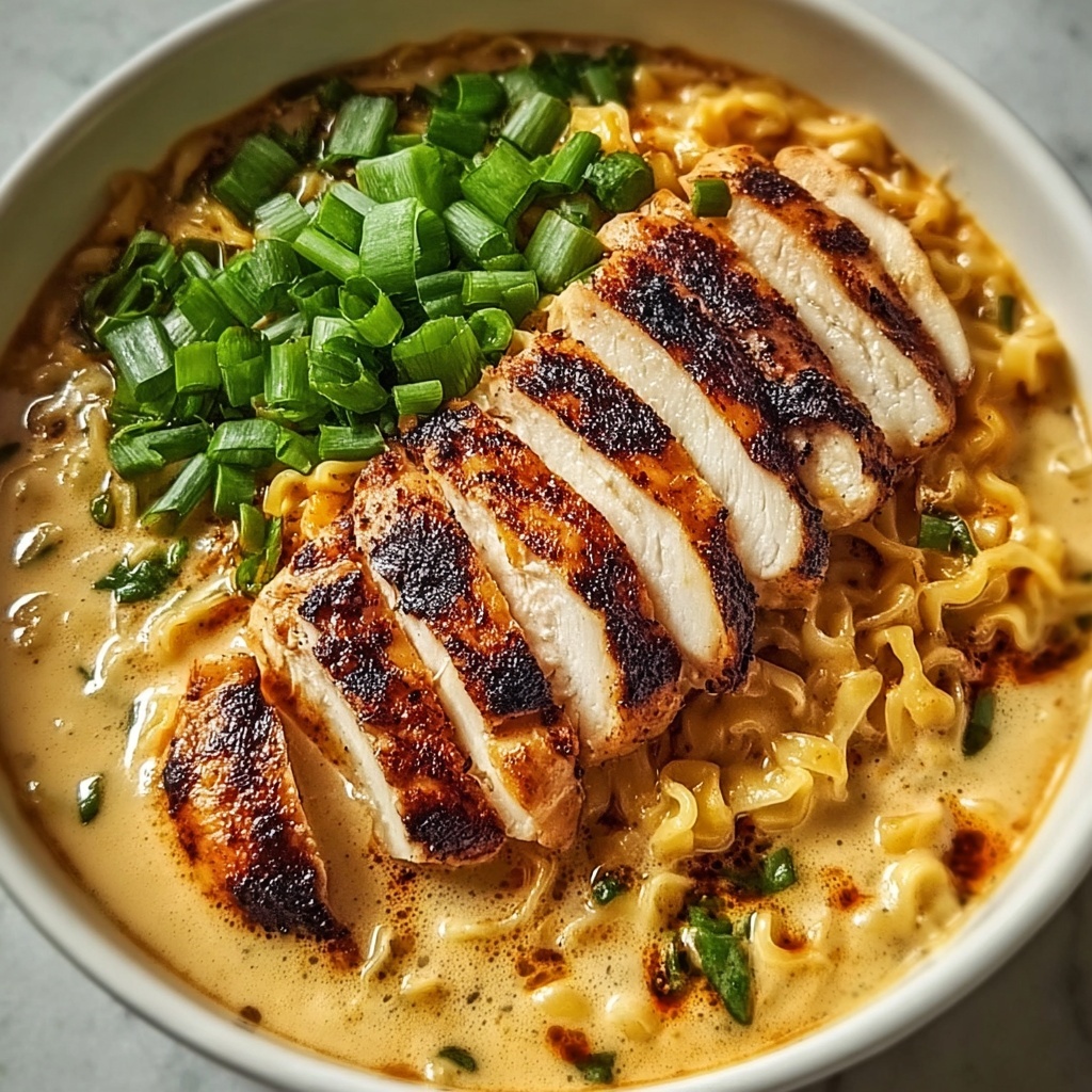 Fiery Chicken Ramen Recipe - Recipe Image