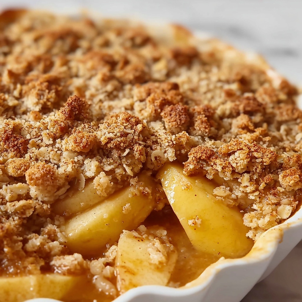 Old Fashioned Easy Apple Crisp Recipe - Recipe Image