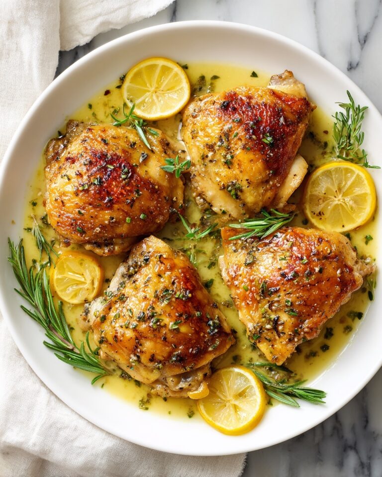 Baked Lemon Butter Chicken Recipe